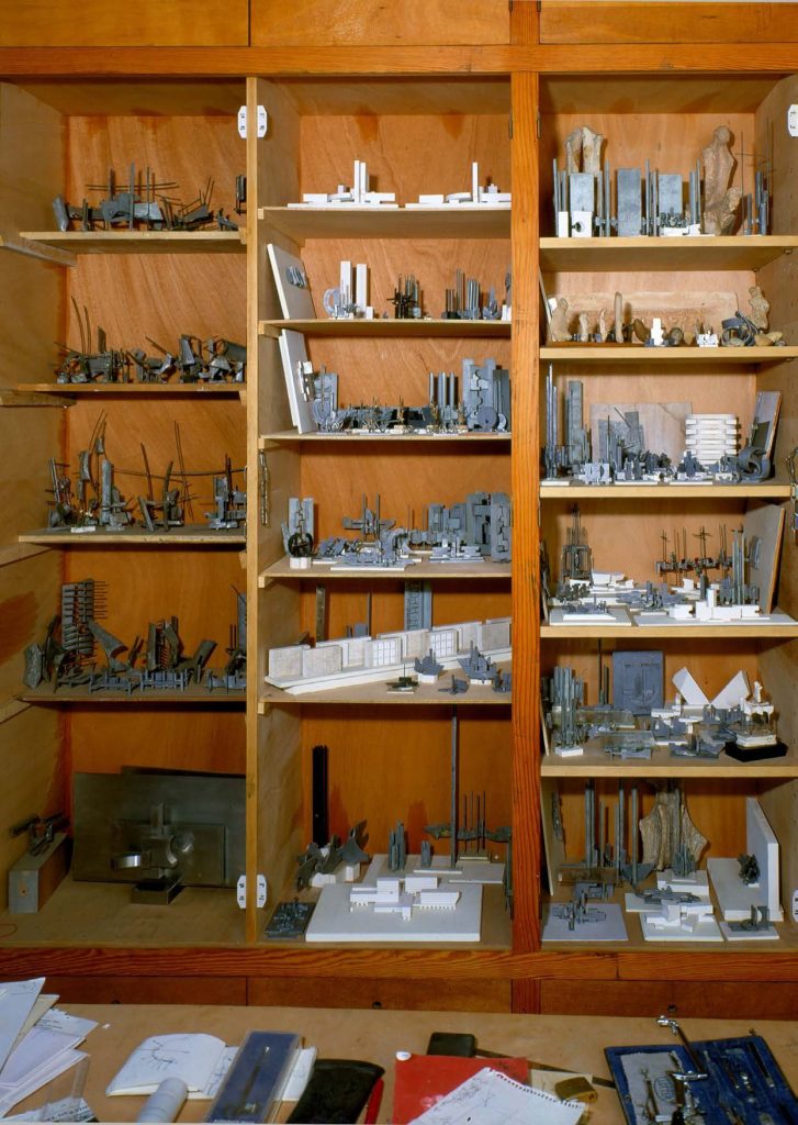 Maquettes restantes à l'atelier