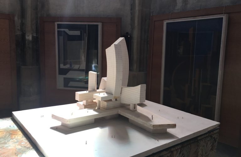 Maquette architecturale Université